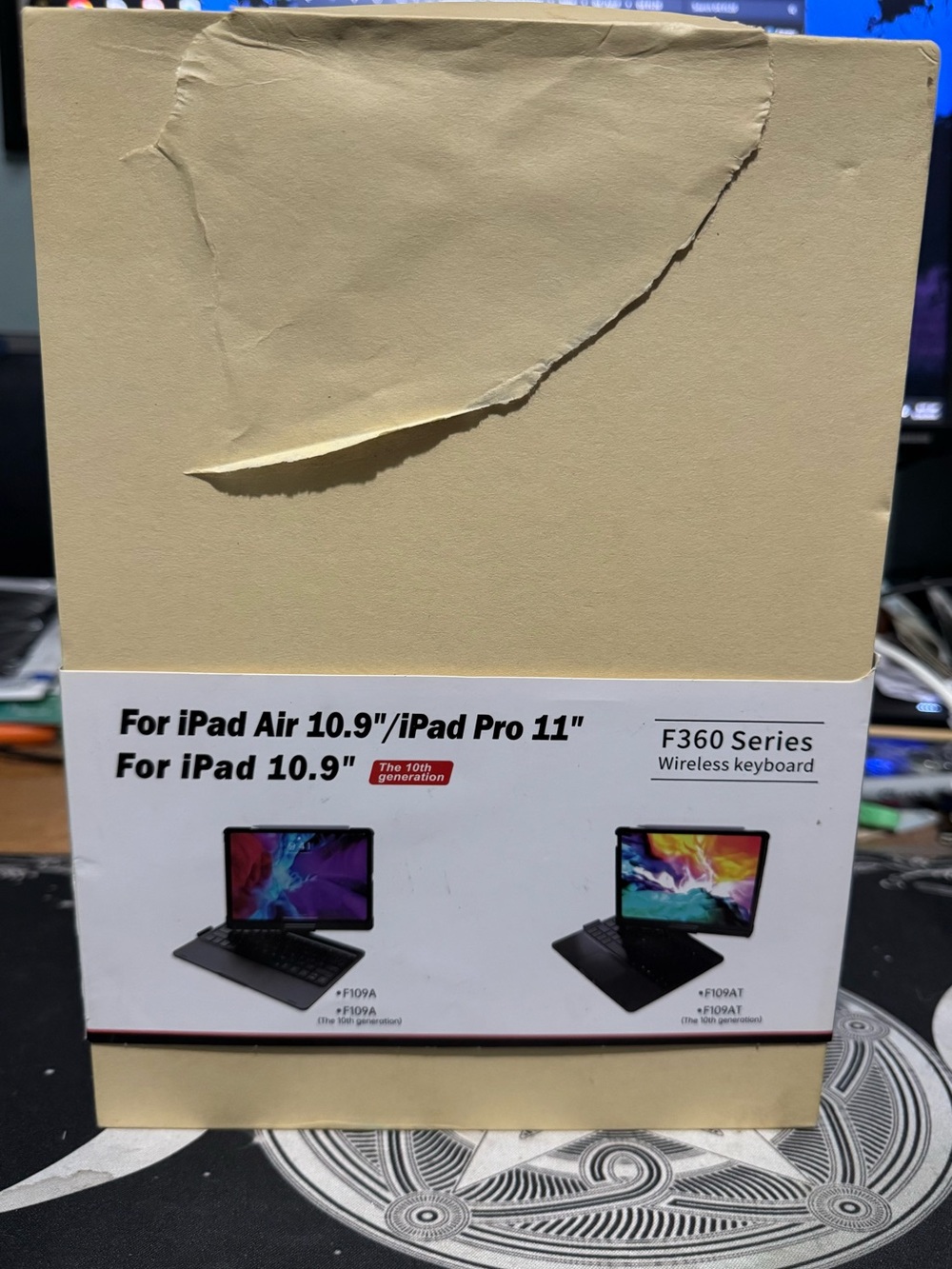 Wireless Keyboard Case for iPad Air 10.9", iPad Pro 11", & iPad 10.9”